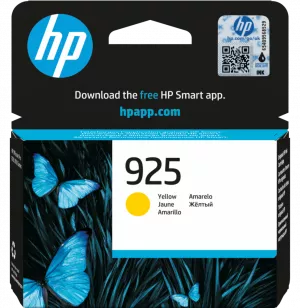 hp-925-jaune-cartouche-d-encre-hp-d-origine-4k0v8pe HP 925 Jaune - Cartouche d'encre HP d'origine (4K0V8PE)