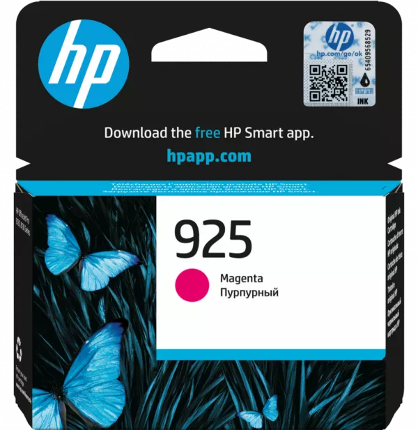 HP 925 Magenta - Cartouche d'encre HP d'origine (4K0V7PE)