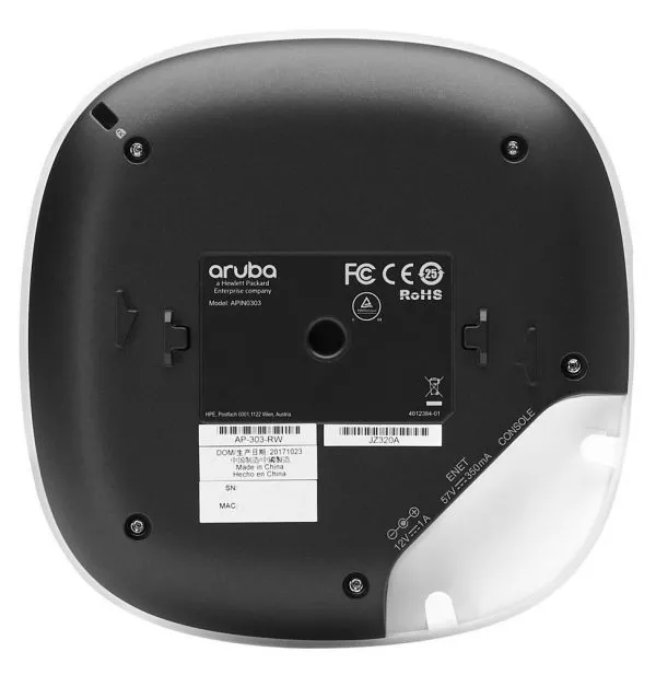 Point d'accès WiFi 5 campus unifié Aruba AP-303 (RW) double radio MU-MIMO 2x2:2 (JZ320A)