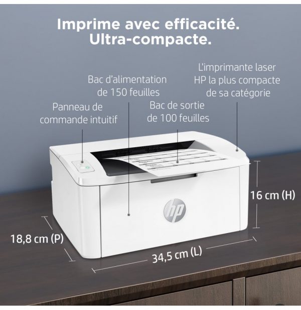 Imprimante Laser Monochrome HP LaserJet M111a (7MD67A)