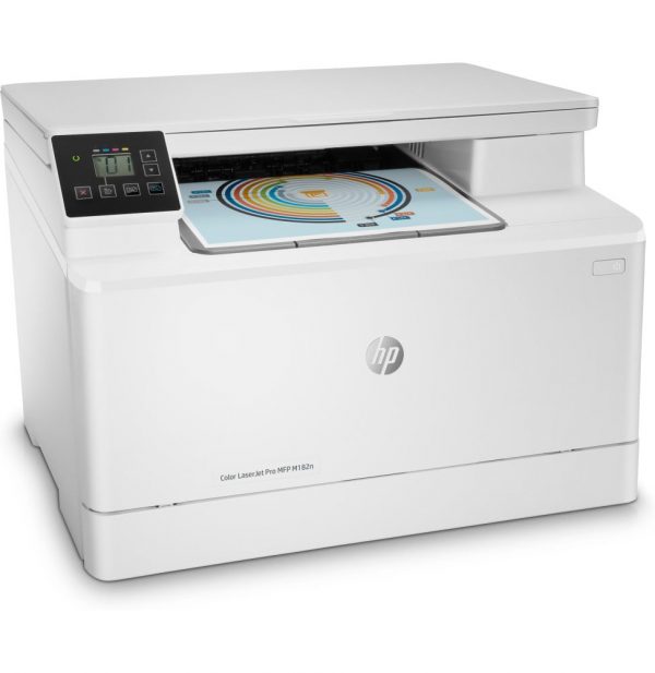 Imprimante Multifonction Laser Couleur HP LaserJet Pro M182n (7KW54A)