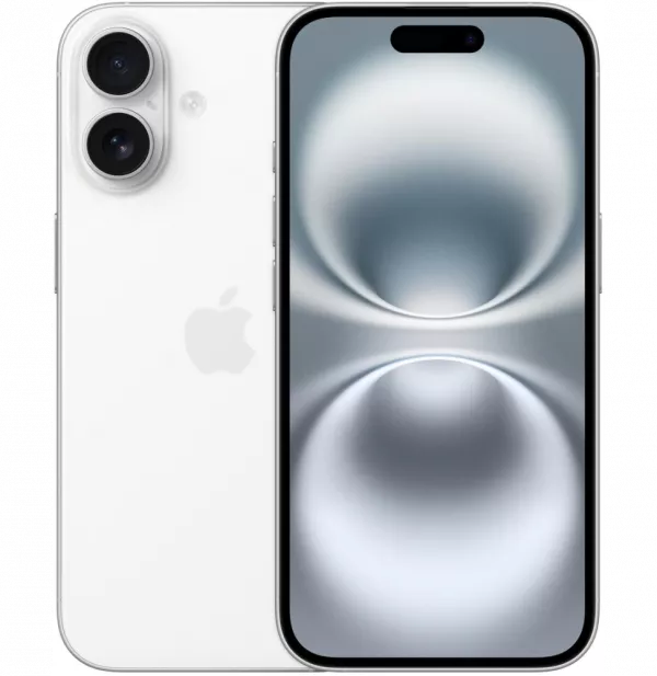 iPhone 16 Plus 128 Go | Couleur blanc (MXVV3ZD/A)