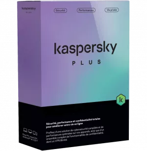 Kaspersky Plus (équivalent à Internet Security) - 10 Postes / 1 an (KL10428BKFS-MAGFFP)