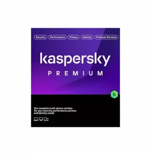 Kaspersky Premium (équivalent à Total Security) - 5 Postes / 1 an (KL10478BEFS-FFPMAG)