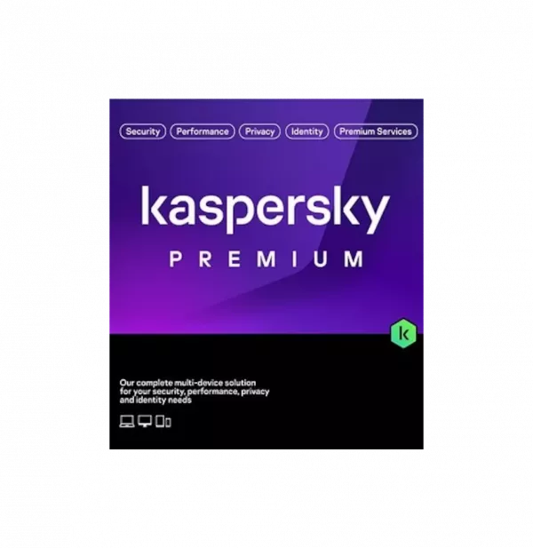 Kaspersky Premium (équivalent à Total Security) - 5 Postes / 1 an (KL10478BEFS-FFPMAG)