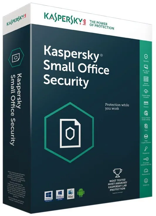Kaspersky Small Office Security 8.0 | 1 Serveur / 10 Postes