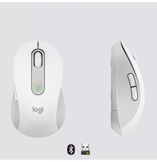 Logitech Signature M650 souris Droitier RF sans fil + Bluetooth Optique 2000 DPI (910-006255)