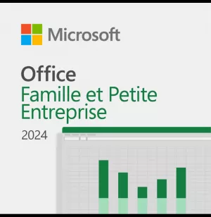 Microsoft Office Famille et Petite Entreprise 2024 - Achat définitif pour 1 PC ou Mac