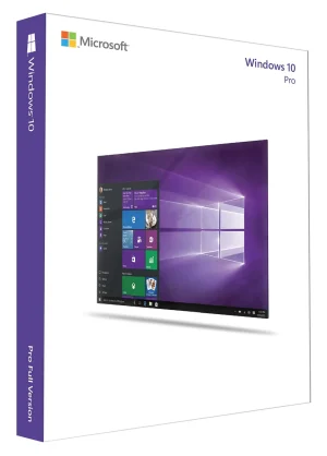 Microsoft Windows 10 Pro 64 Bits - Anglais - 1 Poste (FQC-08929)