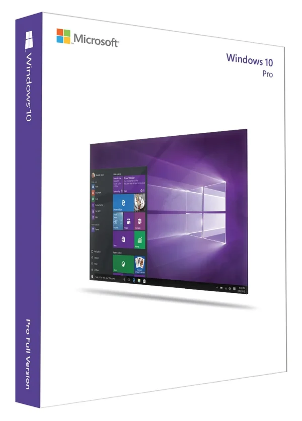 Microsoft Windows 10 Pro 64 Bits - Anglais - 1 Poste (FQC-08929)