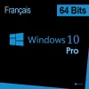 Microsoft Windows 10 Pro 64 bits Français - Licence originale