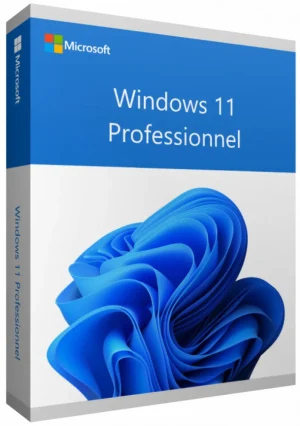 Microsoft Windows 11 Professionnel 64 bits Anglais - Licence originale (FQC-10528)
