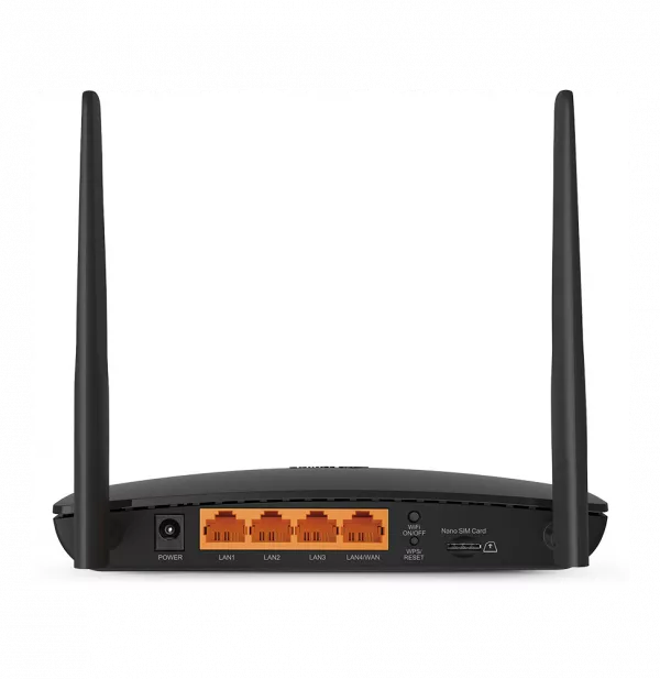 Modem/Routeur TP-Link TL-MR6400 4G LTE WiFi N 300 Mbps