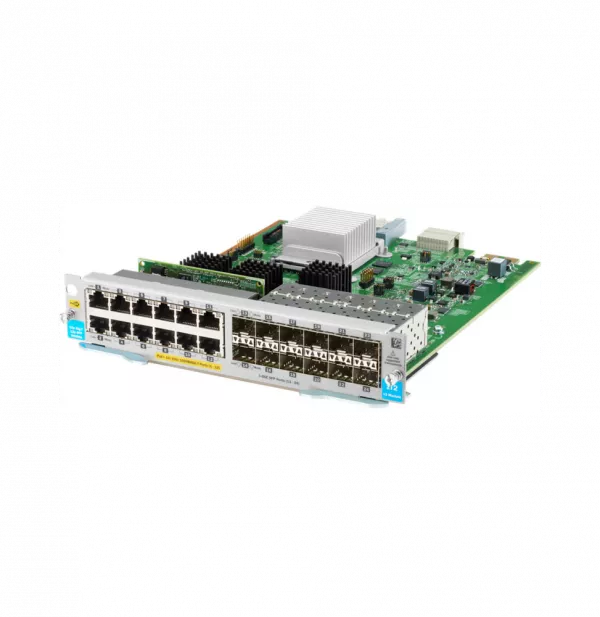 Module Aruba 12 ports 10/100/1000BASE-T PoE+ / 12 ports 1GbE SFP MACsec v3 zl2 (J9989A)