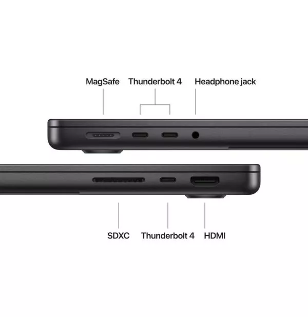 Apple MacBook Pro 14 pouces M5 Pro 24 Go 1 To Noir Sidéral (MGDR4FN/A)