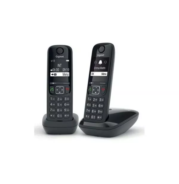 Pack de deux téléphones sans fil DECT Gigaset AS690 Duo (4250366854649)