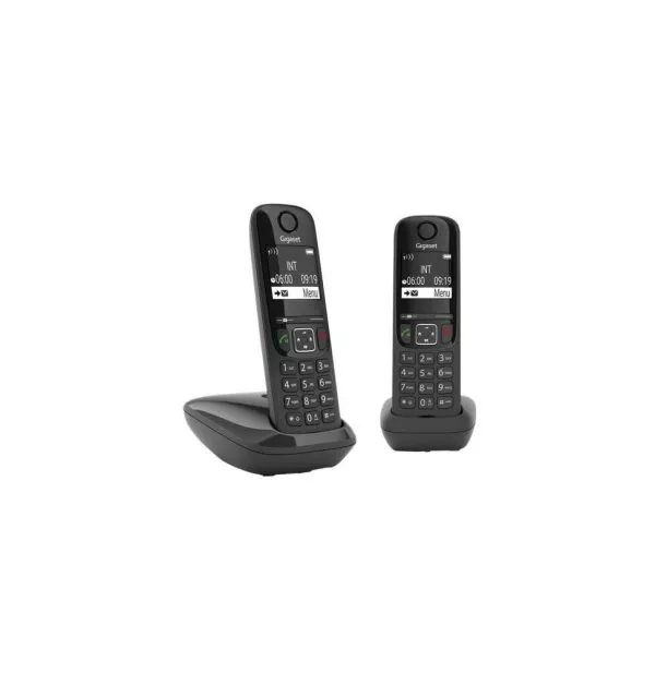 Pack de deux téléphones sans fil DECT Gigaset AS690 Duo (4250366854649)