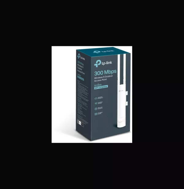 Point d'accès WiFi 4 TP-Link EAP110-OUTDOOR WiFi N 300 Mbps Extérieur (IP65)