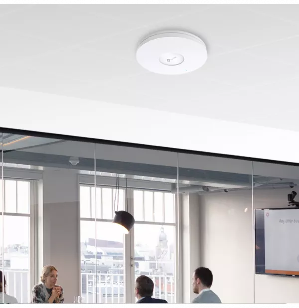 Point d'accès WiFi 6 TP-Link AX5400 bi-bande plafonnier (EAP670)