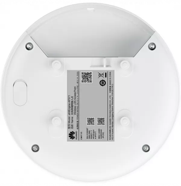 Point d'accès WiFi 7 Huawei eKitEngine AP371 Intérieur (50087399-001)