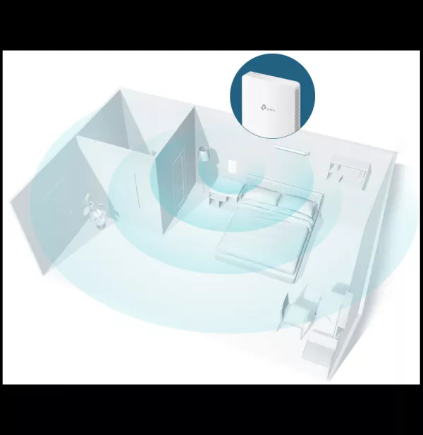 Point d'accès WiFi 5 TP-Link AC1200 mural Omada MU-MIMO Gigabit (EAP235-WALL)