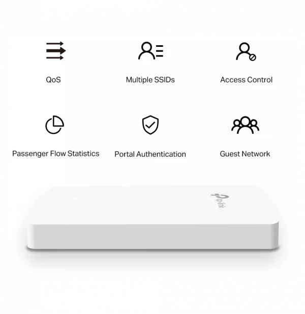 Point d'accès WiFi 5 TP-Link AC1200 mural Omada MU-MIMO Gigabit (EAP235-WALL)