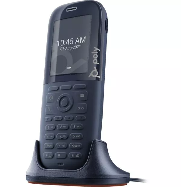 POLY Station de base DECT mono-cellule/double cellule Rove 1 880-1 900 MHz B2 et kit combiné téléphone 30 (8J8W5AA)