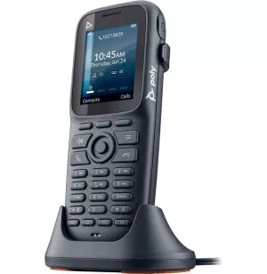 POLY Station de base DECT mono-cellule Rove 20 1 880-1 900 MHz B1 et kit combiné téléphone 20 (8F3E3AA)
