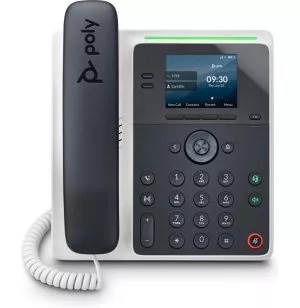 POLY Téléphone IP Edge E100 compatible PoE Téléphone IP Poly Edge E100 compatible PoE (82M86AA)