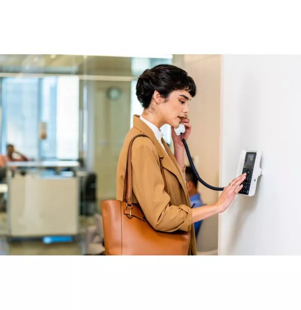 POLY Téléphone IP Edge E100 compatible PoE Téléphone IP Poly Edge E100 compatible PoE (82M86AA)