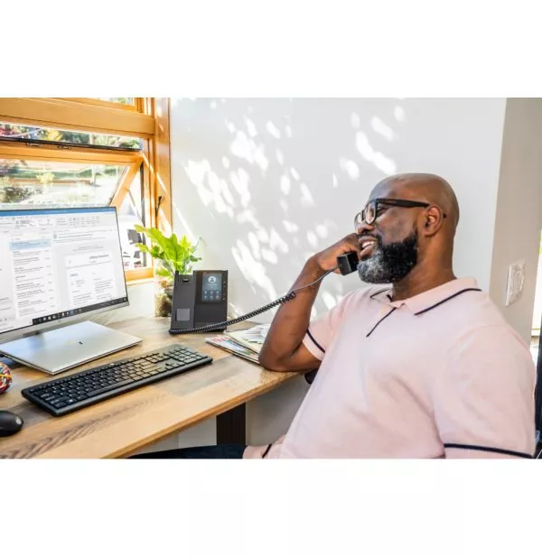 POLY Téléphone multimédia professionnel CCX 505 avec Open SIP et compatible PoE (82Z82AA)