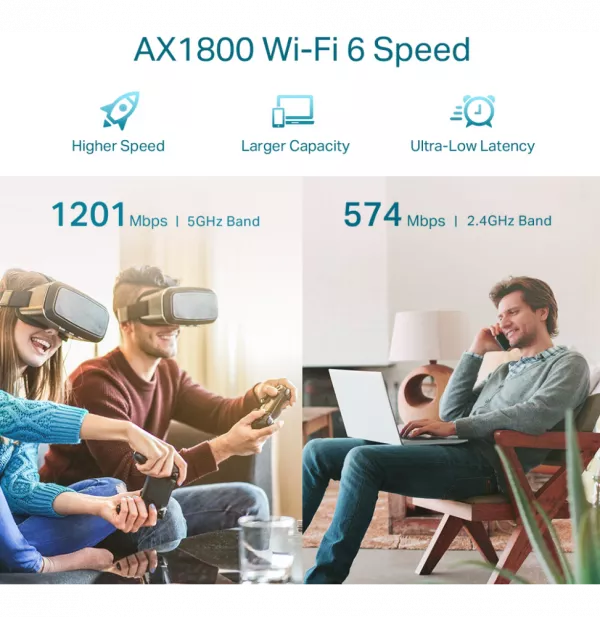 repeteur-wifi-6-tp-link-ax1800-574mbps-re605x-4 Répéteur WiFi 6 TP-Link AX1800 574Mbps (RE605X)