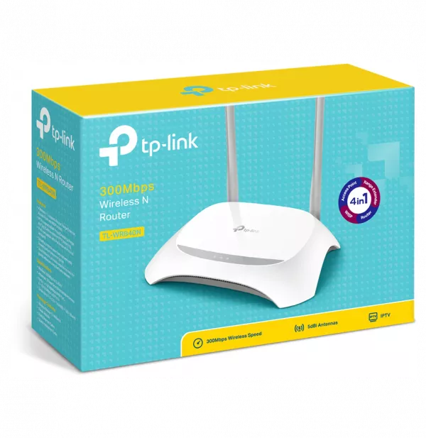 Router TP-Link 300Mbps Wireless N 300 Mbps (TL-WR840N)