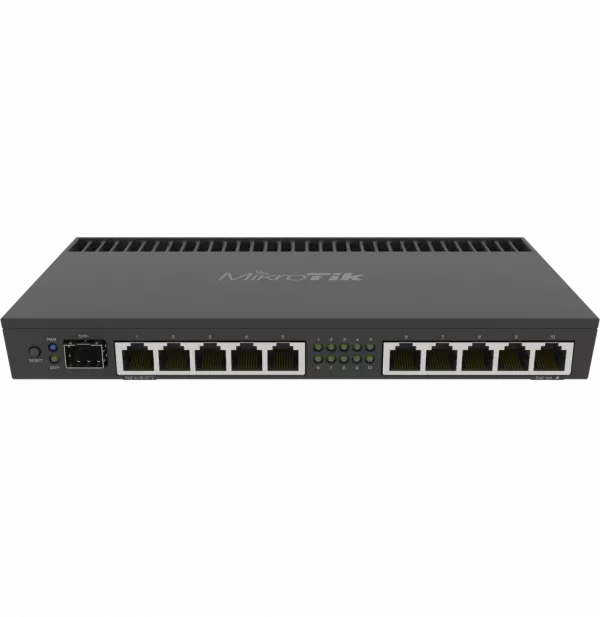 Routeur Gigabit MikroTik RB4011 10 ports + 1 port SFP+ (RB4011iGS+RM)
