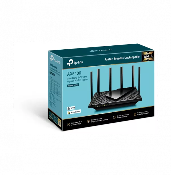 Routeur TP-Link Archer AX73 AX5400 Gigabit WiFi 6 bi-bande (ARCHERAX73)