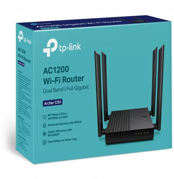 routeur-wi-fi-tp-link-ac1200-dual-band-archerc64-5 Routeur Wi-Fi TP-Link Archer C64 AC1200 Dual-Band (ARCHERC64)