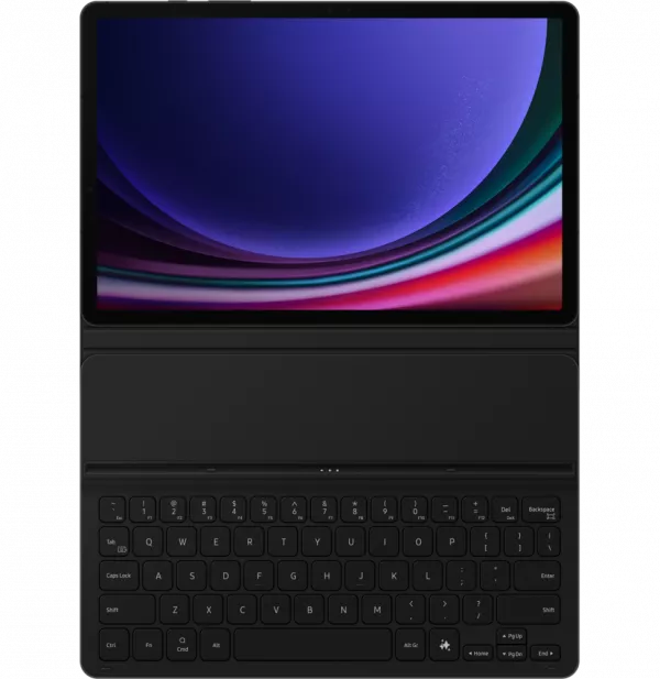 Samsung Clavier Book Cover pour Galaxy Tab S9 avec touche IA (EF-DX720BBFGBE)