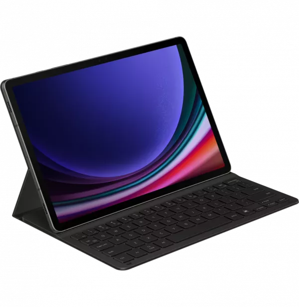 Samsung Clavier Book Cover pour Galaxy Tab S9 avec touche IA (EF-DX720BBFGBE)