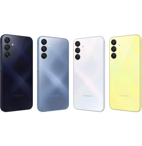 Smartphone Samsung Galaxy A15 Bleu Clair 128 Go écran Super AMOLED 6,5" 90 Hz (SM-A155FLBDMWD)