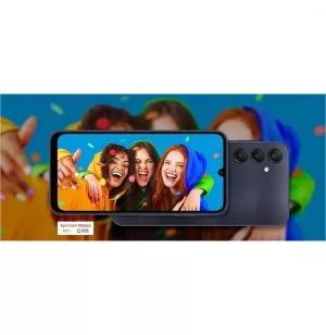 Smartphone Samsung Galaxy A25 5G 6,5" Super AMOLED 128 Go Bleu Noir (SM-A256EZKDMWD)