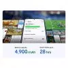 Smartphone Samsung Galaxy S25 FE 6,7" 120 Hz 256 Go Blanc Galaxy AI (SM-S731BZWVMWD)
