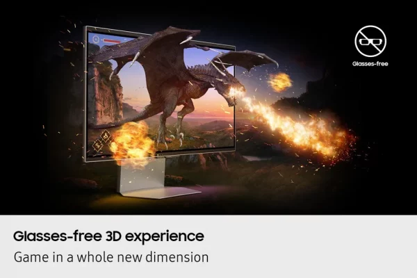 Écran de jeu Samsung 27" Odyssey 3D G90XF 4K 165Hz (LS27FG900XUXEN)
