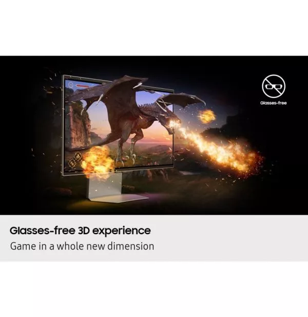 Écran de jeu Samsung 27" Odyssey 3D G90XF 4K 165Hz (LS27FG900XUXEN)