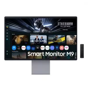 Moniteur connecté Samsung 32" QD-OLED 4K Smart Monitor M9 165 Hz (LS32FM900SUXEN)