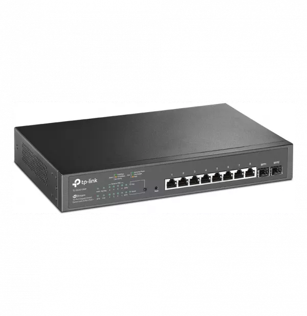 Switch Smart TP-Link TL-SG2210MP JetStream 10 ports Gigabit avec 8 ports PoE+