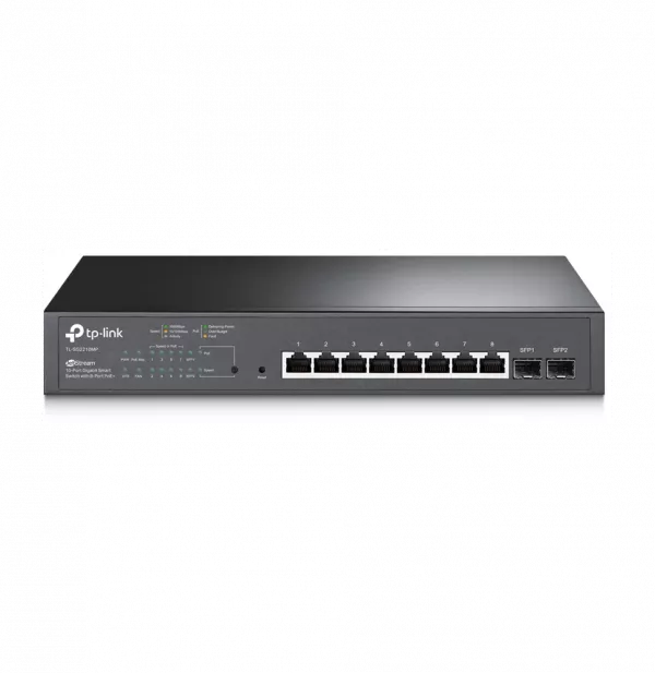Switch Smart TP-Link TL-SG2210MP JetStream 10 ports Gigabit avec 8 ports PoE+