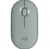 Souris sans fil Bluetooth Logitech Pebble M350 Eucalyptus (910-005720)