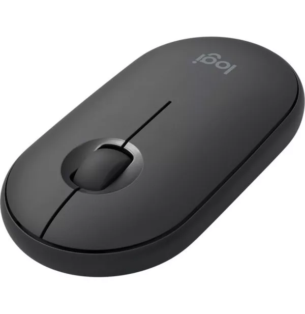 Souris sans fil Bluetooth Logitech Pebble M350 Graphite (910-005718)