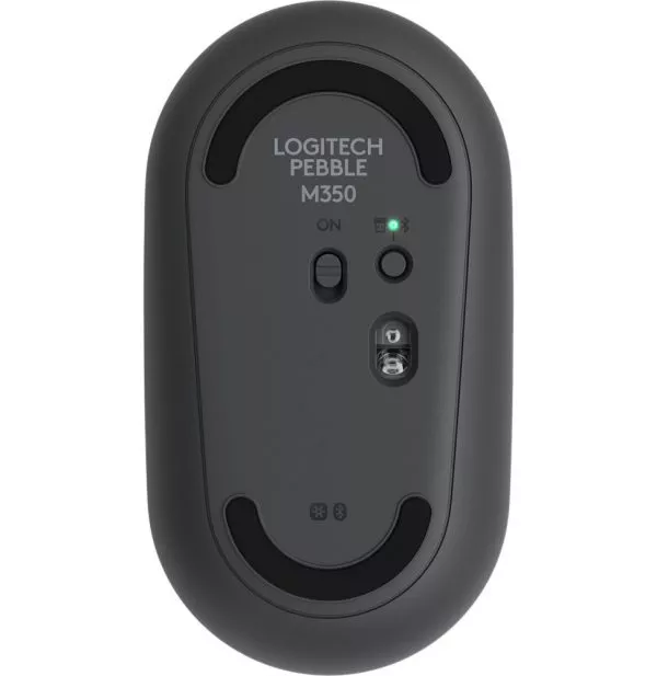 Souris sans fil Bluetooth Logitech Pebble M350 Graphite (910-005718)