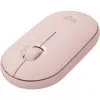 Souris sans fil Bluetooth Logitech Pebble M350 Rose (910-005717)